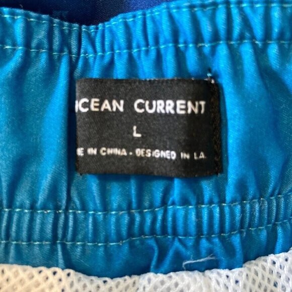 🔥 3/$15 🔥  Ocean Current Mens Comfort Stretch Cargo Board Shorts Large - Picture 4 of 5